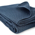 Cuvertura Zemi New, Homla, 200x220 cm, poliester, albastru