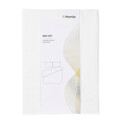 Lenjerie de pat dubla Hindi, Homla, 3 piese, 160x200 cm, bumbac satinat, ecru