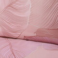 Lenjerie de pat dubla Gallo, Homla, 3 piese, 160x200 cm, microfibra din poliester, roz