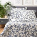 Lenjerie de pat dubla Telle, Homla, 3 piese, 160x200 cm, bumbac, multicolor