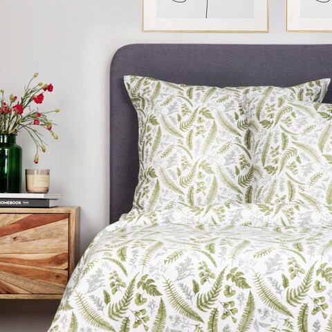 Lenjerie de pat dubla Clavier, Homla, 3 piese, 160x200 cm, bumbac, multicolor