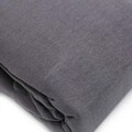 Cearceaf de pat cu elastic Claire, Homla, 90x200 cm, bumbac, gri