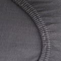 Cearceaf de pat cu elastic Claire, Homla, 180x200 cm, bumbac, gri
