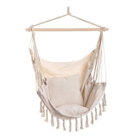 Leagan gradina/terasa Sois, Homla, 90x100x130 cm, poliester, ecru