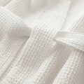 Halat de baie Vaffel, Homla, S/M, bumbac/vascoza, alb