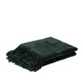 Patura Chenille, Homla, 130x170 cm, poliester, verde inchis