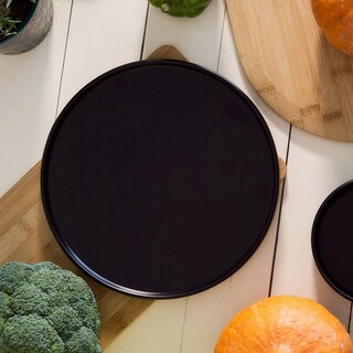 Negru, Farfurie 28 cm