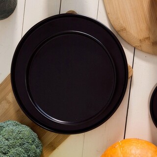 Negru, Farfurie 21 cm