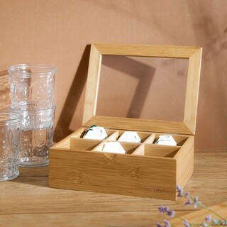 Natur;Transparent, Organizator 21x16x8 cm