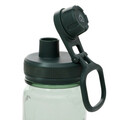 Sticla de apa Lunare, Homla, 700 ml, tritan, transparent/verde