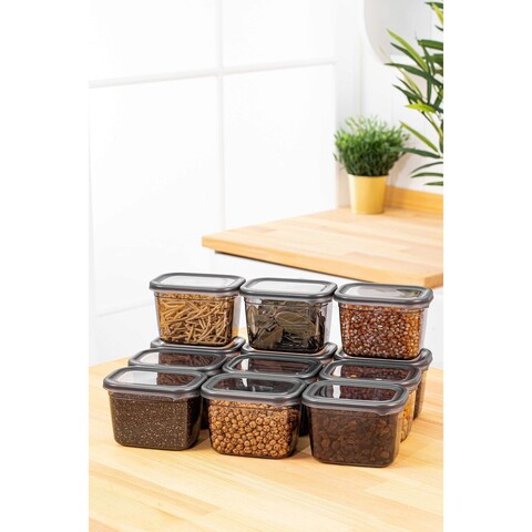 Set recipiente depozitare, Hermia, 964FRM5335, Antracit