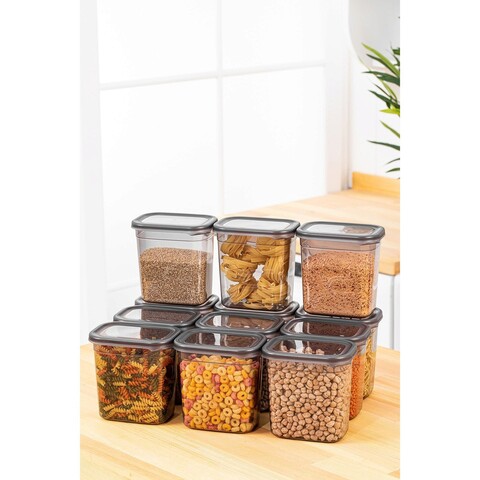 Set recipiente depozitare, Hermia, 964FRM5333, Antracit
