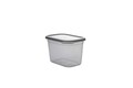 Set recipiente depozitare, Hermia, 964FRM5341, Dimensiune: 14 x 14 x 10 cm / 1150 ml (4 bucăți), Antracit