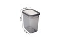 Set recipiente depozitare, Hermia, 964FRM5339, Dimensiune: 14 x 14 x 10 cm / 1150 ml (5 bucăți), Antracit