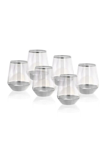 Set pahare, Hermia, 280TMA1747, Mașină de spălat vase - nesigură / Cuptor cu microunde - nesigură, Argintiu