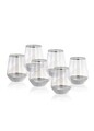 Set pahare, Hermia, 280TMA1747, Mașină de spălat vase - nesigură / Cuptor cu microunde - nesigură, Argintiu