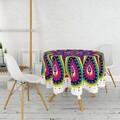 Fata de masa, Hermia, 994PRL1101, Se poate spala la masina la 30 grade Celsius, Multicolor