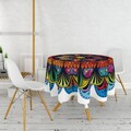 Fata de masa, Hermia, 994PRL1102, Se poate spala la masina la 30 grade Celsius, Multicolor
