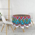Fata de masa, Hermia, 994PRL1109, Se poate spala la masina la 30 grade Celsius, Multicolor
