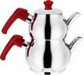 Ceainic, Hermia, 222CRN1177, Mașină de spălat vase - potrivită / Cuptor cu microunde - nesigură, Argintiu