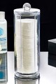Organizator de birou, FT, 6x6x17 cm, Transparent