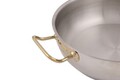 Set vase pentru gatit, Hermia, 960DYN1306, Capac (1 bucată), Argint / Aur