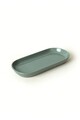 Set platouri servire, Keramika, 275KRM1885, Ceramica , Nu absoarbe apa, Verde