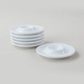 Set suporturi pentru ou, Keramika, 275KRM1635, Ceramica , Nu absoarbe apa, Alb