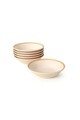 Set farfurii, Keramika, 275KRM1880, Ceramica , Nu absoarbe apa, Crem / Aur