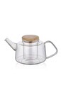 Ceainic, Mia - Kitchenware, 280TMA1959, Sticla , Dimensiune: 20 x 13 x 10 cm / 600 ml, Transparent