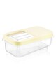 Set recipiente depozitare, Okko - Kitchen, 639OKK1116, Plastic , 34.5x19x2.5 cm, 5 L, 3 piese, Crem
