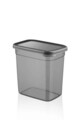 Set recipiente depozitare, Okko - Kitchen, 639OKK1103, Plastic , 16 x 11.5 x 16.5, 2 L, 24 piese, Antracit