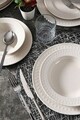 Serviciu de masa, Beros, 973BRS3171, Portelan , Farfurie intinsa 25 cm, Crem