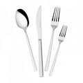 Set tacamuri, Karaca, 216KRC1270, Inox , Lingura de masa: 20,3 x 4,5 cm (6 bucati), Argintiu