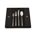 Set tacamuri, Karaca, 216KRC1270, Inox , Lingura de masa: 20,3 x 4,5 cm (6 bucati), Argintiu