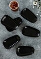 Set boluri pentru aperitive, Keramika, 275KRM1768, Ceramica , Nu absoarbe apa, Negru