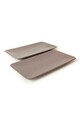 Set platouri servire, Keramika, 275KRM1899, Ceramica , Antibacterian, Grej