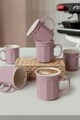 Set cani, Keramika, 275KRM1979, Ceramica , Nu absoarbe apa, Violet / Crem