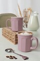Set cani, Keramika, 275KRM1979, Ceramica , Nu absoarbe apa, Violet / Crem