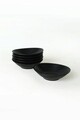 Set boluri ceramice, Hermia, 275KRM2192, Antibacterian, Negru mat