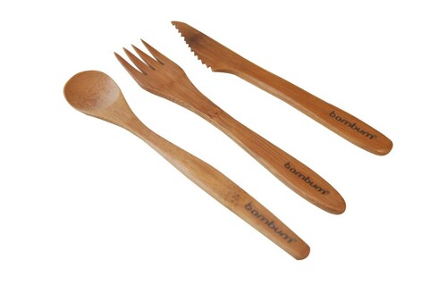 Set tacamuri, Hermia, 126MBM1136, Furculiță: 16 x 2,5 x 0,8 cm (1 bucată), Maro