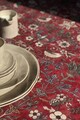 Fata de masa, SX - Kitchen, 626SRT1115, Poliester , Dimensiune: 135 x 200 cm (1 bucată), Rosu claret