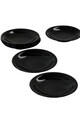Set platouri servire, Keramika, 275KRM1438, Ceramica , Nu absoarbe apa, Negru