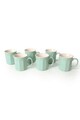 Set cani, Keramika, 275KRM1957, Ceramica , Nu absoarbe apa, Verde