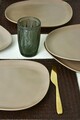 Set platouri servire, Keramika, 275KRM2211, Ceramica , Nu absoarbe apa, Taupe Mat