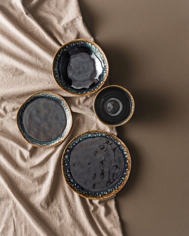 Serviciu de masa, Keramika, 275KRM2187, Ceramica , Farfurie intinsa 25 cm, Maro