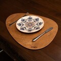 Set suporturi pentru farfurie, Payna, 790PYN1127, 100% LEMN / , Produs lucrat manual, Maro