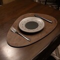 Set suporturi pentru farfurie, Payna, 790PYN1126, 100% LEMN / , Produs lucrat manual, Wenge