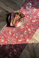 Traversa de masa, SX - Kitchen, 626SRT1143, Poliester , Dimensiune: 45 x 150 cm (1 bucată), Rosu claret