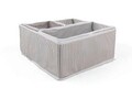 Set organizator, Dynasty, 960DYN1402,  Dimensiune: 14 x 28 x 14 cm (1 bucată), Gri/Alb